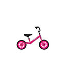 BİSAN B-BIKE KIZ ÇOCUK DENGE BİSİKLETİ 15CM V 12 JANT METALİK PEMBE