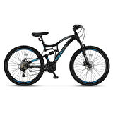 ÜMİT 2659 STALLION MSD 2D AMS. ERKEK DAĞ BİSİKLETİ 406H MD 26 JANT 21 VİTES SİYAH MAVİ