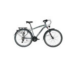 BİSAN COMFORTLİNE ERKEK ŞEHİR BİSİKLETİ 48CM V 26 JANT 21 VİTES METALİK GRİ SİYAH