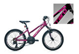 CARRARO FORCE 201 KIZ ÇOCUK DAĞ BİSİKLETİ 250H V 20 JANT 21 VİTES MAT SİYAH FUŞYA BEYAZ