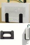 Kendinden Yapışkanlı Kırmızı Duvara Asılabilir Modem ADSL WiFi Router Saklama Duvara Montaj Kutusu Organizer Raf
