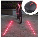 ARKA STOP LAZER 5 LED Lİ - 3 FONKSİYONLU [PİL DAHİL] JY-1L