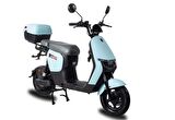 STMAX EXTRA 2 TEKERLEKLI ELEKTRIKLI MOPED MAVI