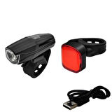 Jıng-Yı Ön Arka Şarjlı Faf 450 Lümen Stop Set JY-7029 + JY-6217T