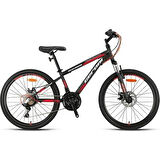 MAGNUM - 27.5  - MTB - 15' - 21 Vites - M.Disc - Mat Siyah-Kırmızı/Gri