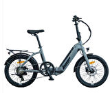 URBAN - 20  - Katlanır - 7 Vites - H.Disc - Elektrikli - Nardo Gri-Siyah/Sarı