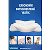 Viscoday Royalrelax Ortopedik Visco Yastık Boyun Fıtığı Boyun Ağrısı Destekli Güzellik Yastığı 