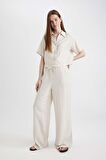 DeFacto Oversize Fit Kısa Kollu Gömlek C4845AX24SMBG155