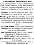 Yorni 2-4YAŞ, Jungle, Sıvı Geçirmez, Cepli, Makinede Yıkanabilir, Uzun Kollu Bebek Önlüğü