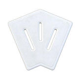 Sinada Havuz Savak Kanal Köşe Parçası Plastik 25 cm 45° (4 Adet) -ToptancıyızBiz