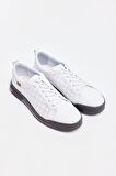 Hakiki Deri Desenli Erkek Sneaker 
