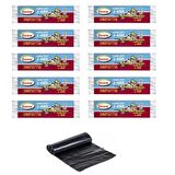 Ögem J-400 Jumbo Boy Çöp Poşeti 80x110 Cm 10'lu Rulo 10 Paket Siyah