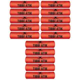 Almina Tıbbi Atık Torbası Jumbo Boy 80x110 Cm 700 gr 10 lu Rulo 15 Paket (Kırmızı-Siyah Baskılı)