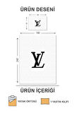 Kapitoneli Pamuk Dolgulu Kadife Kumaş Modern Desenli Premium Kalite Yatak Örtüsü Seti