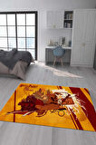 Kaymaz Taban Makinede Yıkanabilir Dijital Baskı Harry Potter Desenli Genç Odası Ve Çocuk Odası Halısı Dot Taban Halı