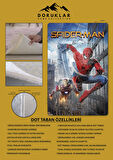 Kaymaz Taban Makinede Yıkanabilir Dijital Baskı Spiderman Desenli Çocuk Odası Halısı Dot Taban Halı