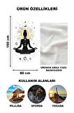Dekoratif Modern Desenli Plaj Deniz Havlusu Peştamal 80x160 CM FI002