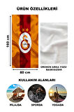 Dekoratif Modern Desenli Plaj Deniz Havlusu Peştamal 80x160 CM TRF06