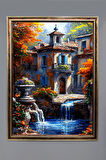 Doğa ve Manzara Desenli Çerçeveli Duvar Tablosu 50x70cm SERENE16