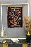 Dekoratif Modern Desenli Çerçeveli Duvar Tablosu 50x70cm RÜYA05