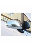 Opel Corsa D Krom Ayna Kapağı 2 Prç. 2006-2014 Arası P. Çelik