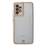 Samsung Uyumlu Galaxy A73 5g Kılıf Liva Lens Silikon - Beyaz