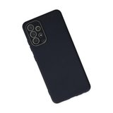 Samsung Uyumlu Galaxy A33 5g Kılıf Lansman Glass Kapak - Lacivert