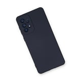 Samsung Uyumlu Galaxy A53 5g Kılıf Nano İçi Kadife Silikon - Lacivert