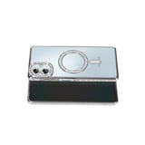 Samsung Uyumlu Galaxy A07 4g Joke Simli Magneticsafe Kılıf - Gümüş