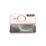 Samsung Uyumlu Galaxy S26 Kross Magneticsafe Kapak - Rose