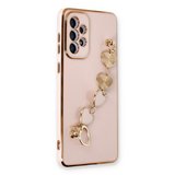 Samsung Uyumlu Galaxy A33 5g Kılıf Esila Silikon - Pudra