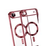 Apple Uyumlu İphone 17 Air Kross Magneticsafe Kapak - Kırmızı
