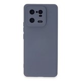 Xiaomi Uyumlu Mi 13 Pro Kılıf Nano İçi Kadife Silikon - Gri