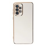 Samsung Galaxy A73 5g Kılıf Volet Silikon - Beyaz