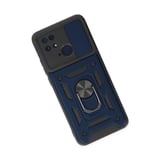 Xiaomi Uyumlu Redmi 10c Kılıf Pars Lens Yüzüklü Silikon - Lacivert