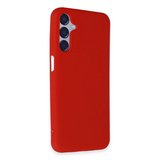 Samsung Galaxy M15 Kılıf First Silikon - Kırmızı