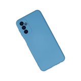 Samsung Galaxy M23 Kılıf Nano İçi Kadife Silikon - Mavi