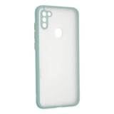 Samsung Uyumlu Galaxy A11 Kılıf Montreal Silikon Kapak - Turkuaz