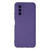 Huawei Nova Y70 Kılıf Nano İçi Kadife Silikon - Mor