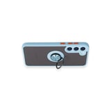 Samsung Uyumlu Galaxy S23 Plus Kılıf Montreal Yüzüklü Silikon Kapak - Buz Mavi