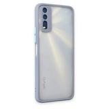 Vivo Y11s Kılıf Montreal Silikon Kapak - Gri
