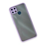 Realme C25 Kılıf Montreal Silikon Kapak - Mor