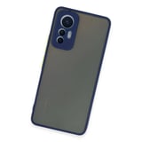 Xiaomi Uyumlu Mi 12 Lite Kılıf Montreal Silikon Kapak - Lacivert