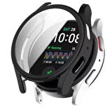 Galaxy Watch 7 - 40mm Uyumlu 360 Koruyucu TPU Silikon Kılıf