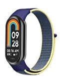 Xiaomi Mi Band 8 Akıllı Bileklik Uyumlu Kumaş Cırtlı Kordon