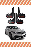 Volkswagen Tiguan tüm kasalar Tuning yazılı 4’lü tozluk çamurluk paçalık şık görünüm