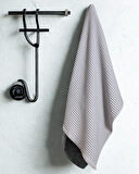 Angelina 3'lü Havlu Seti Gri  