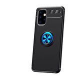 Samsung Galaxy A32 4G Kılıf Yüzüklü Şık Premium Silikon Kapak RCV/Ravel