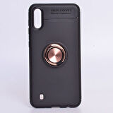 Samsung Galaxy M10 Kılıf Yüzüklü Şık Premium Silikon Kapak RCV/Ravel