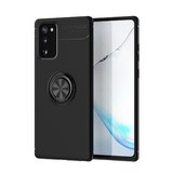 Samsung Galaxy Note 20 Kılıf Yüzüklü Şık Premium Silikon Kapak RCV/Ravel